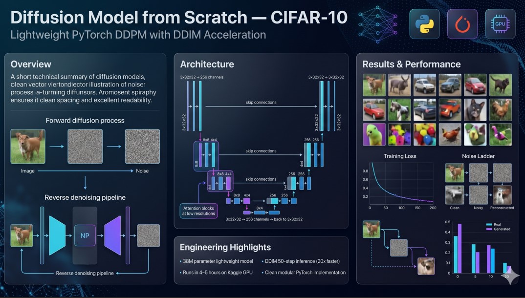 DDPM – Diffusion Model from Scratch