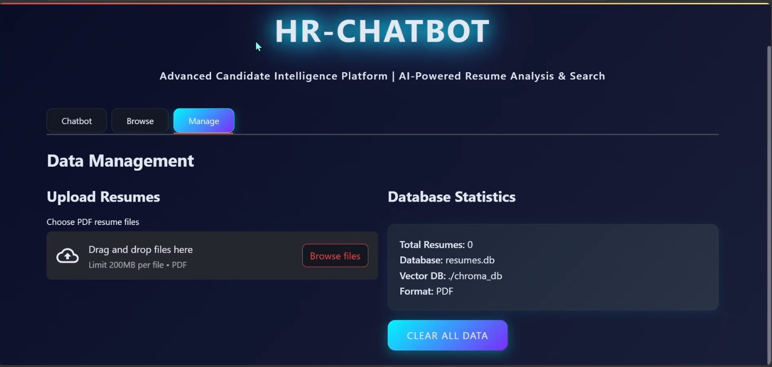HR Recruitment Chatbot