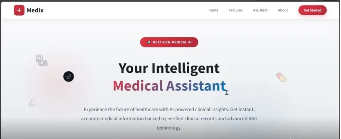 Medix – Medical RAG Assistant