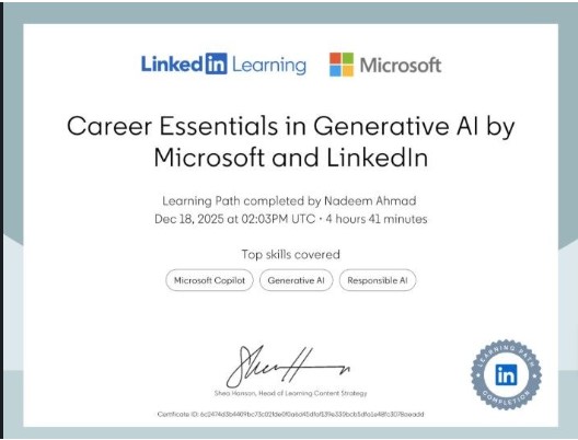 Career Essentials in Generative AI