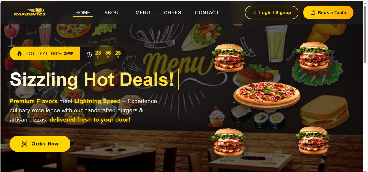 Restaurant Table Booking System